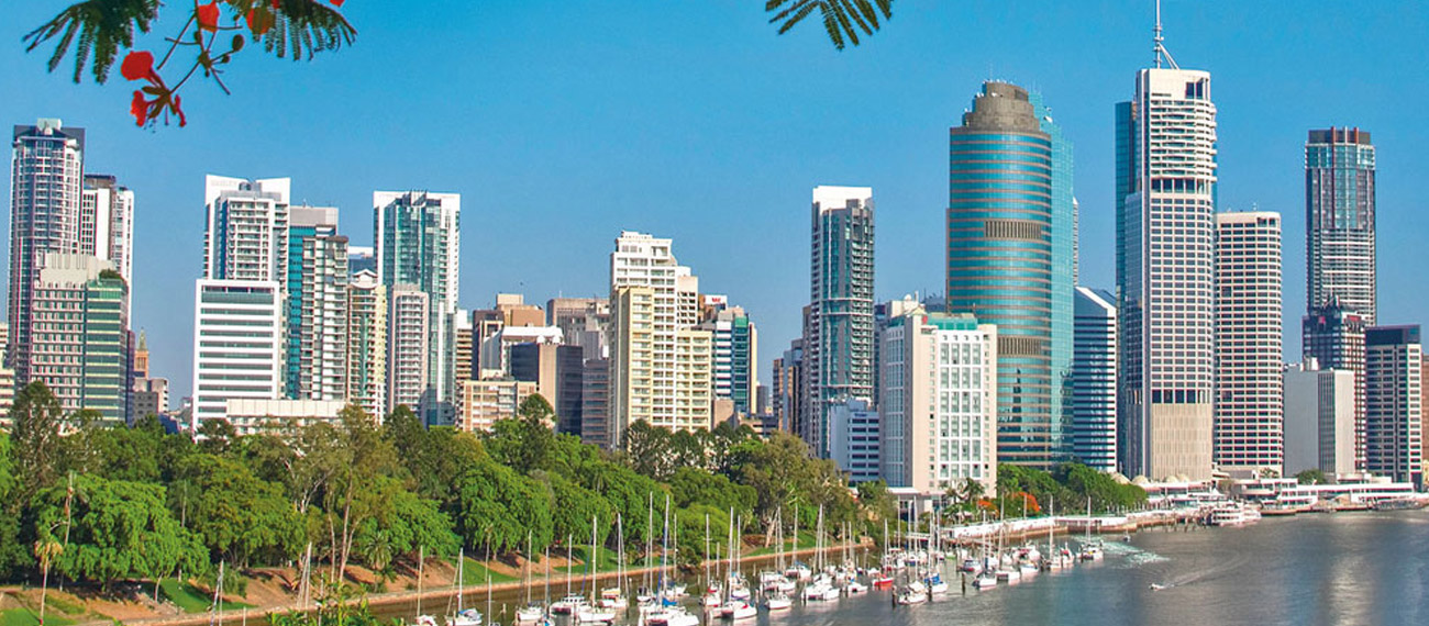Business to Brisbane.