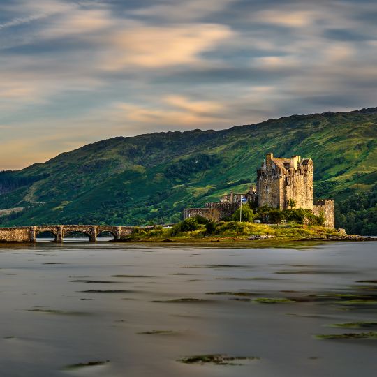 Eilean Donan Castle in Scottish Highlands