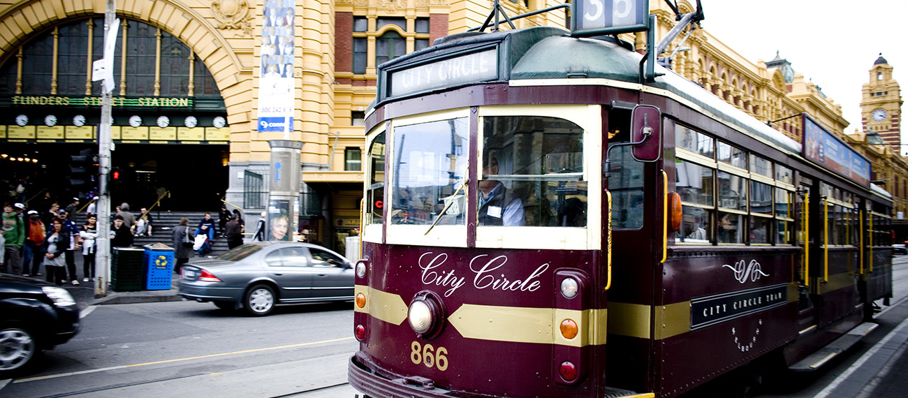 Business to Melbourne.