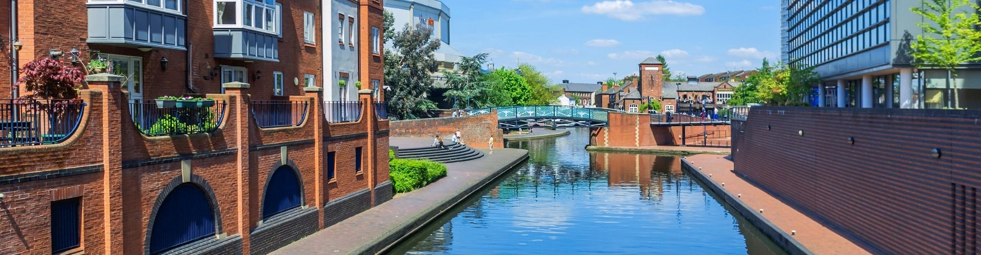 Birmingham river with bridge