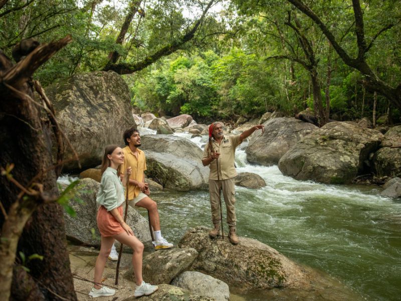 Sightseeing at river