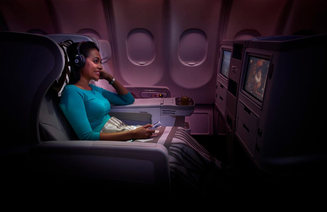 fiji airways seat