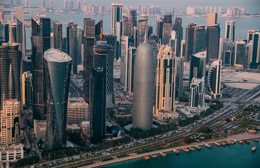 qatar doha skyline