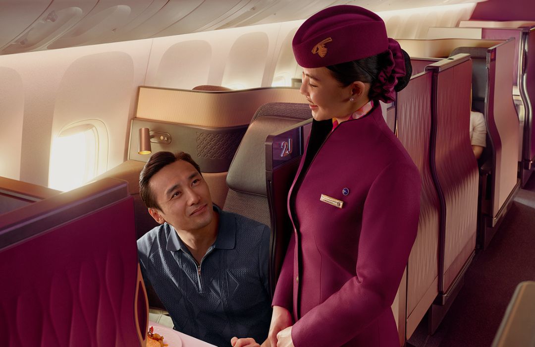 qatar airways cabin