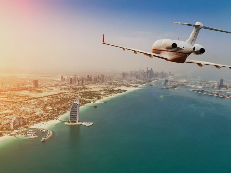 plane-flying-over-dubai