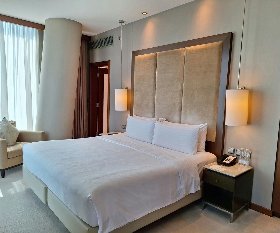 Spacious luxurious hotel room