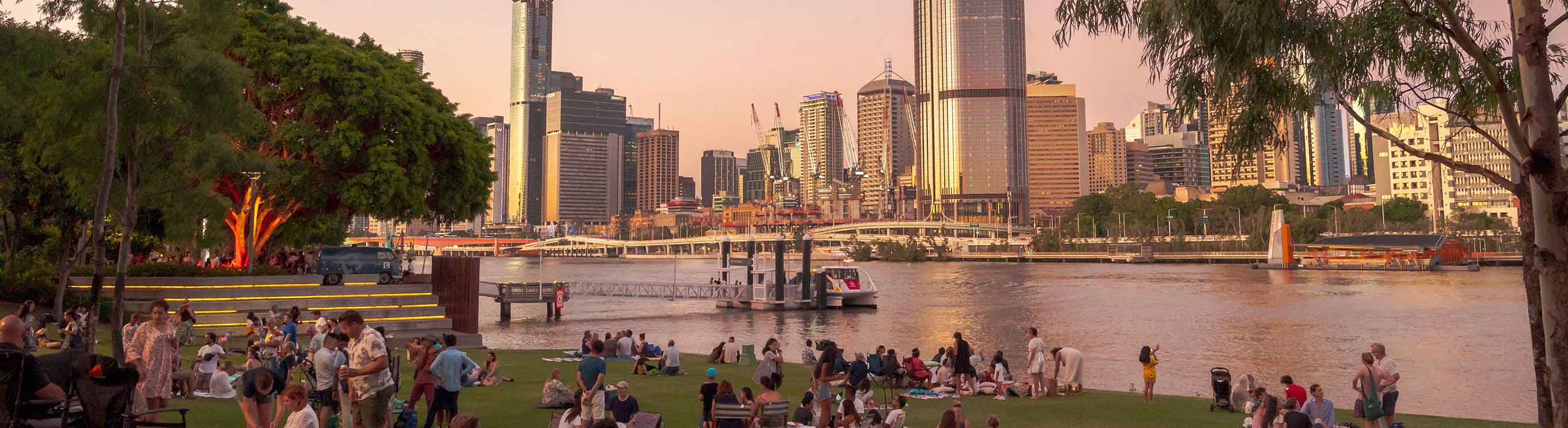 Picnics in South Bank, Brisbane