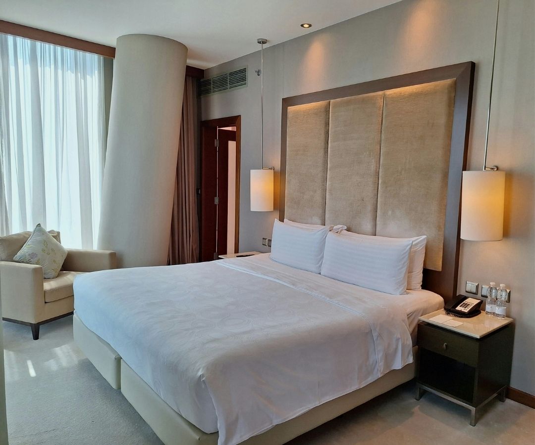 simple modern hotel room