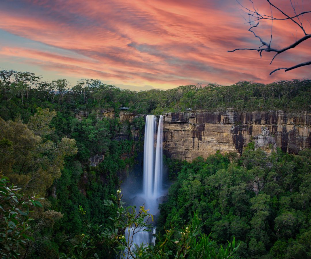 fitzroy waterfall in bowral southern highlands nsw