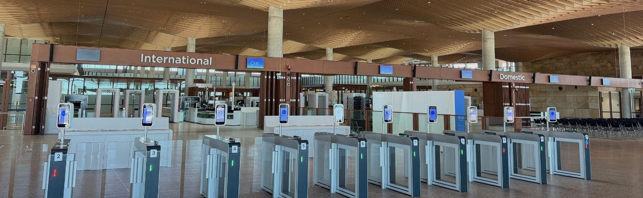 Streamlined security screening with biometric technology wsi airport