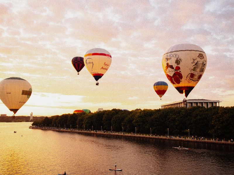 Canberra-hot-air-balloons