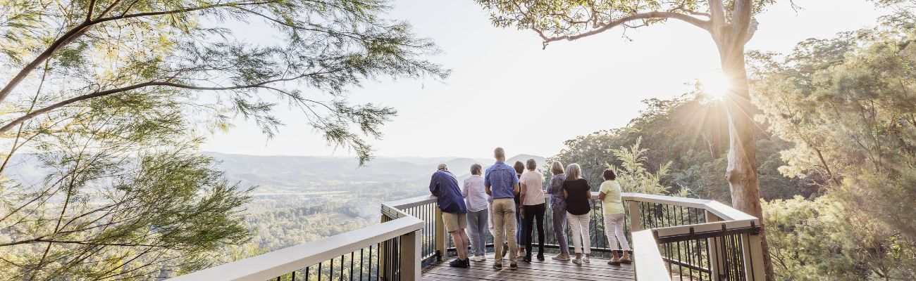 tree walk lookout sunshine coast