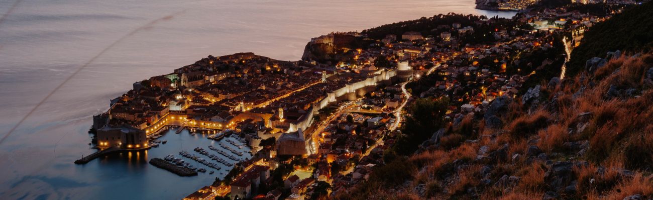 Dubrovnik at night