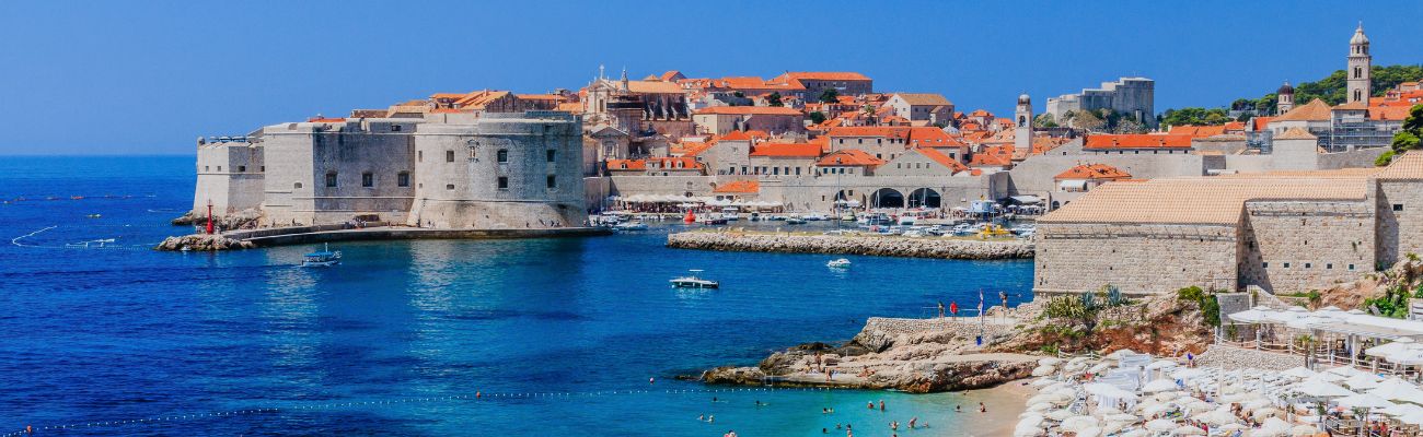 Dubrovnik coastal view