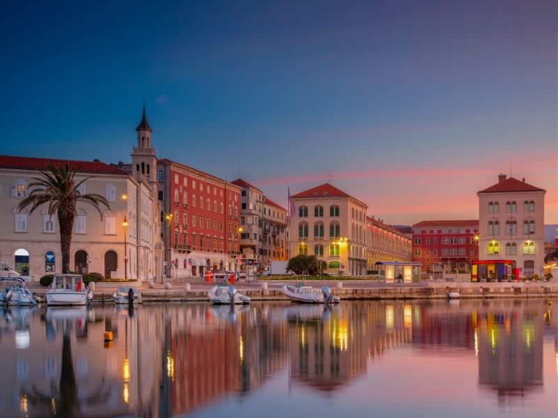 Split at night time