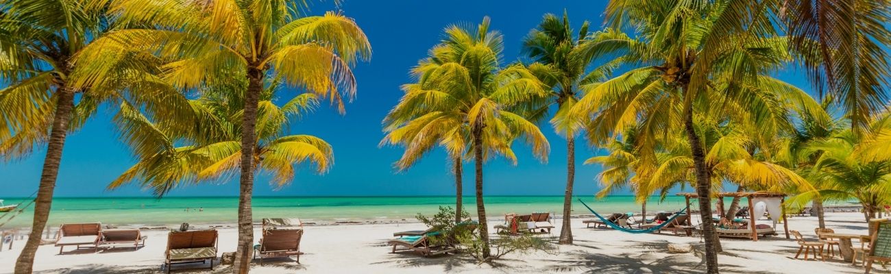 Mexico tropical beach