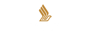 singapore airlines white stacked logo large
