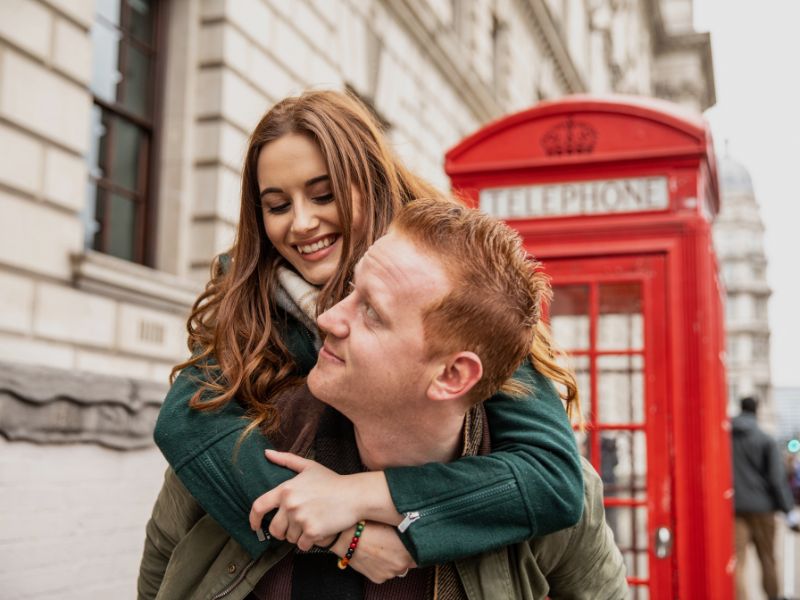 couple in london