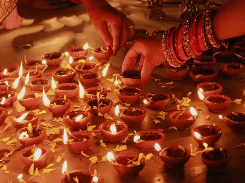 diwali-candles