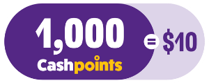 cashpoints bonus 1000