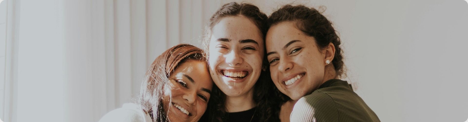 friends reconnecting