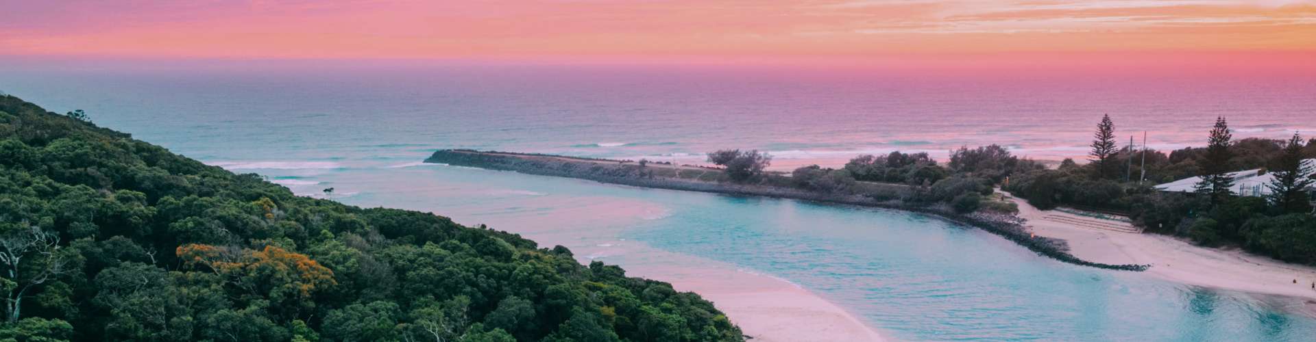 noosa at sunset