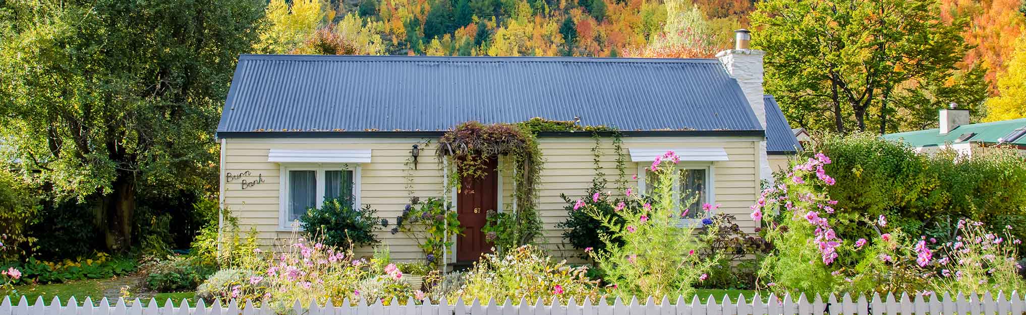 Queenstown Mall at twilight